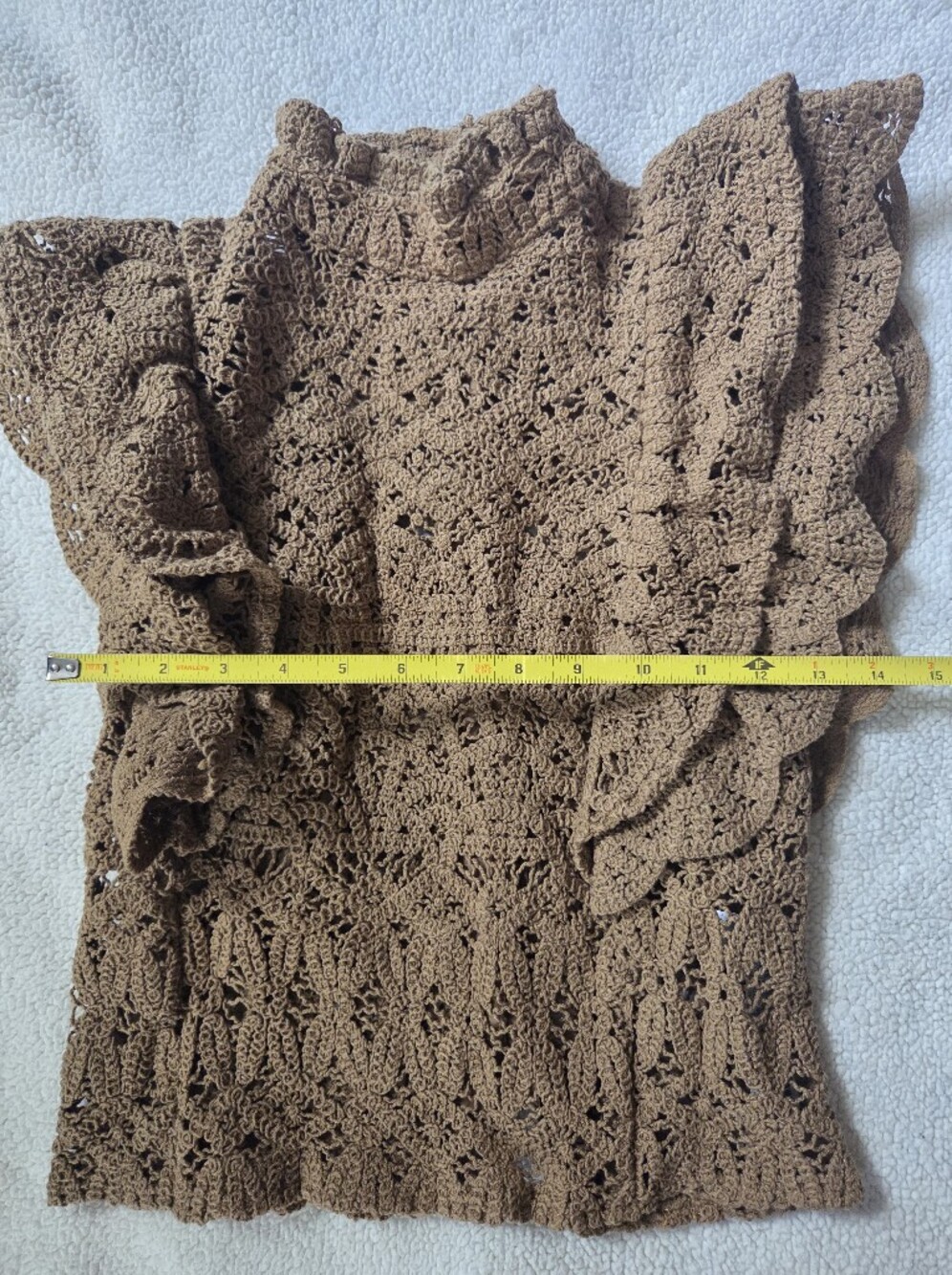 Zara Crochet Crop Top - Picture 8 of 9